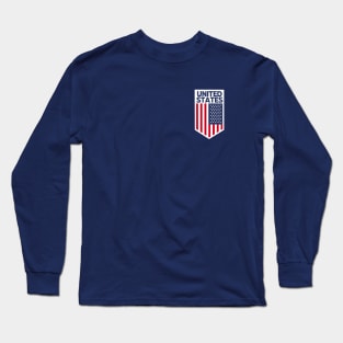 United State Flag Emblem Long Sleeve T-Shirt